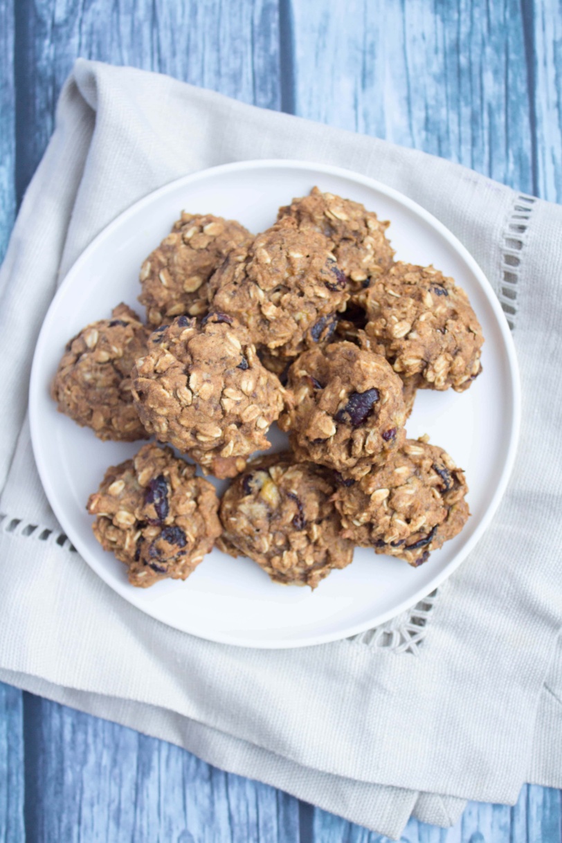 Vegan Oatmeal Cookies with Pumpkin - fANNEtastic food