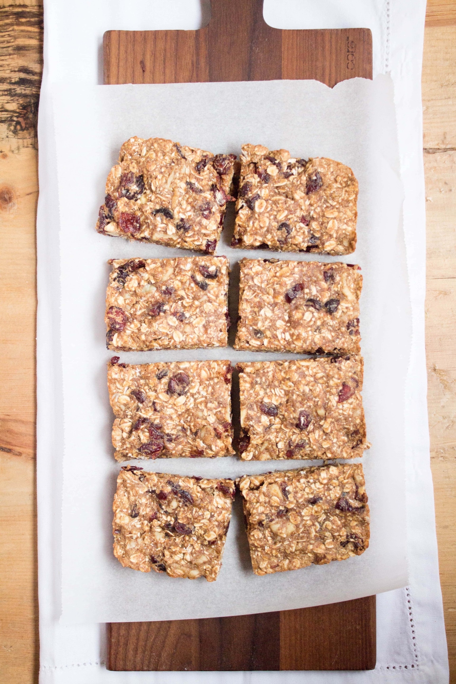 Homemade Vegan Granola Bars (GlutenFree) food