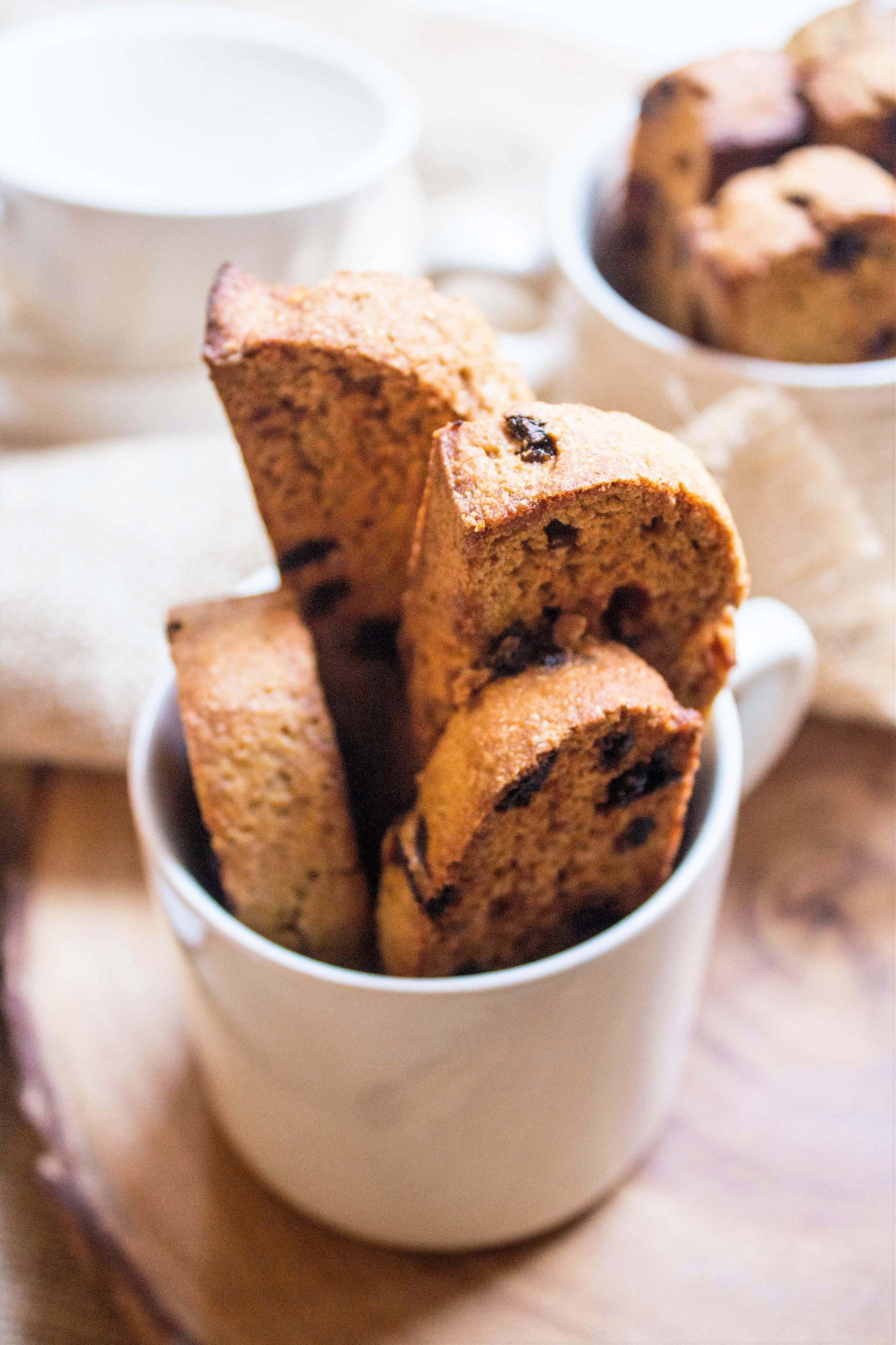 Pumpkin Biscotti with Goji Berries (Whole Wheat) - fANNEtastic food