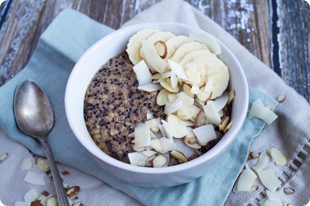 Breakfast Quinoa Bowl With Coconut Vegan Gluten Free 0136