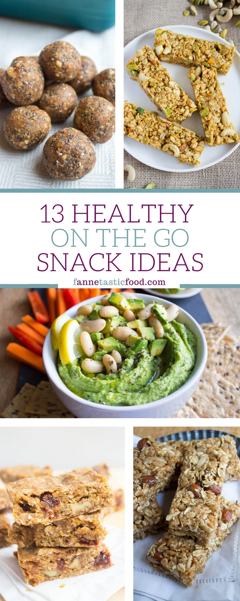 13 Healthy On the Go Snack Recipes - fANNEtastic food | Registered ...