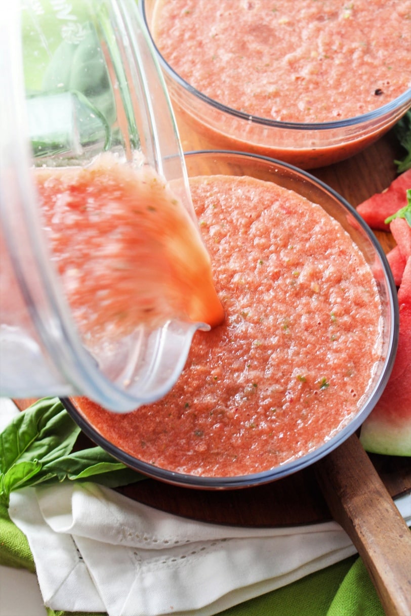 Watermelon Rind Gazpacho Recipe | Simple, Fast, Refreshing