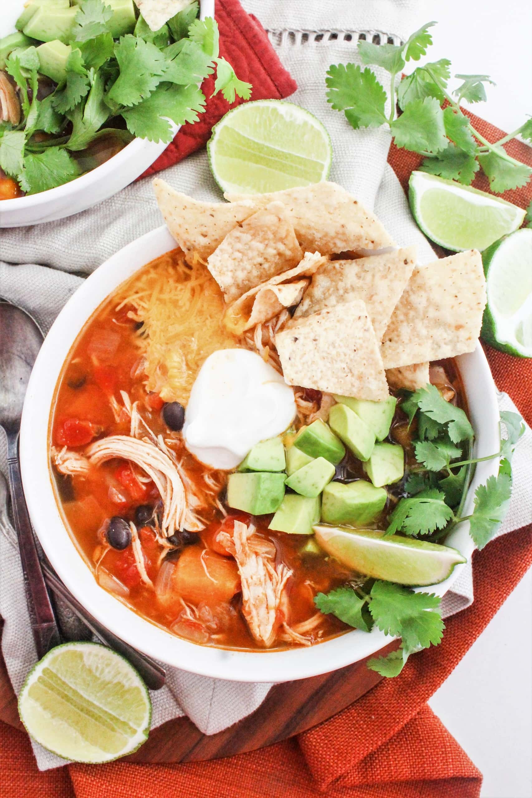 Instant Pot Chicken Tortilla Soup Recipe Quick and Healthy Dinner