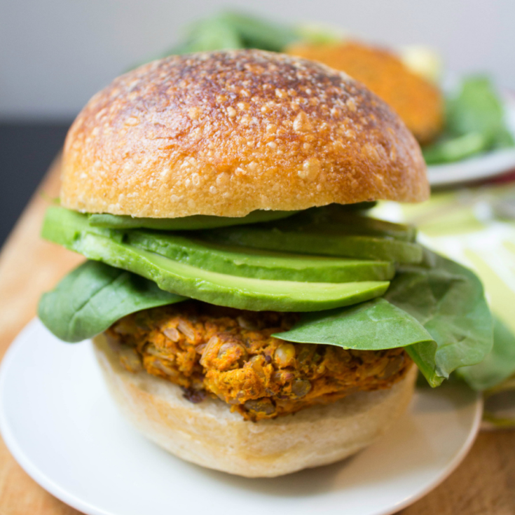 Vegan Chickpea Patties with Lentils | Best Veggie Burgers