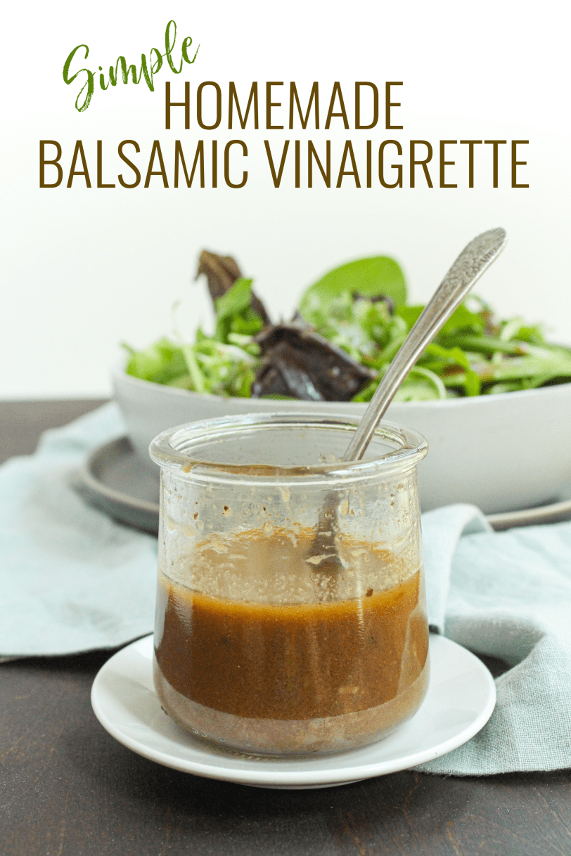 Lemon Balsamic Dressing (Vinaigrette) food