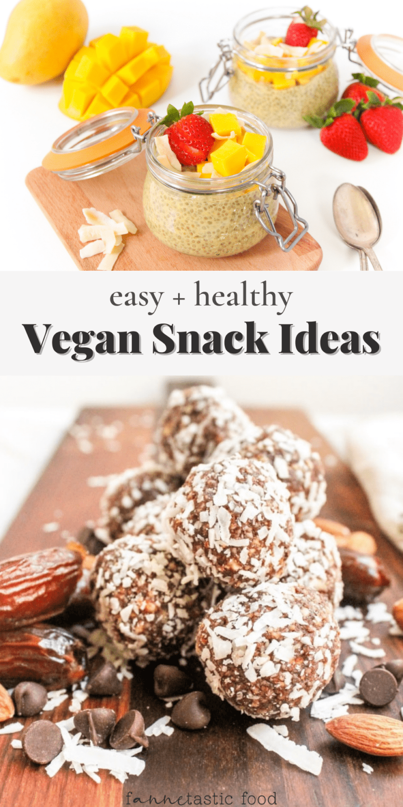 17 Easy Vegan Snack Ideas (Healthy & Tasty!) food