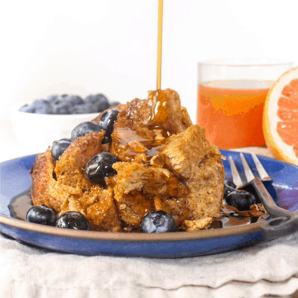 Overnight Crockpot French Toast Casserole Fannetastic Food