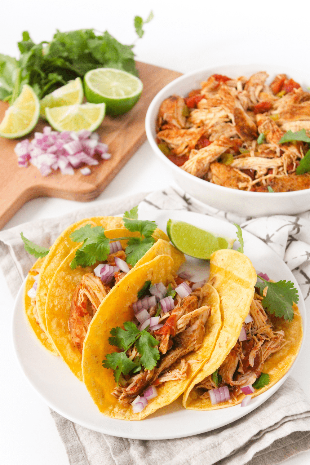 Crockpot Mexican Chicken (Easy & Delicious!) - fANNEtastic food