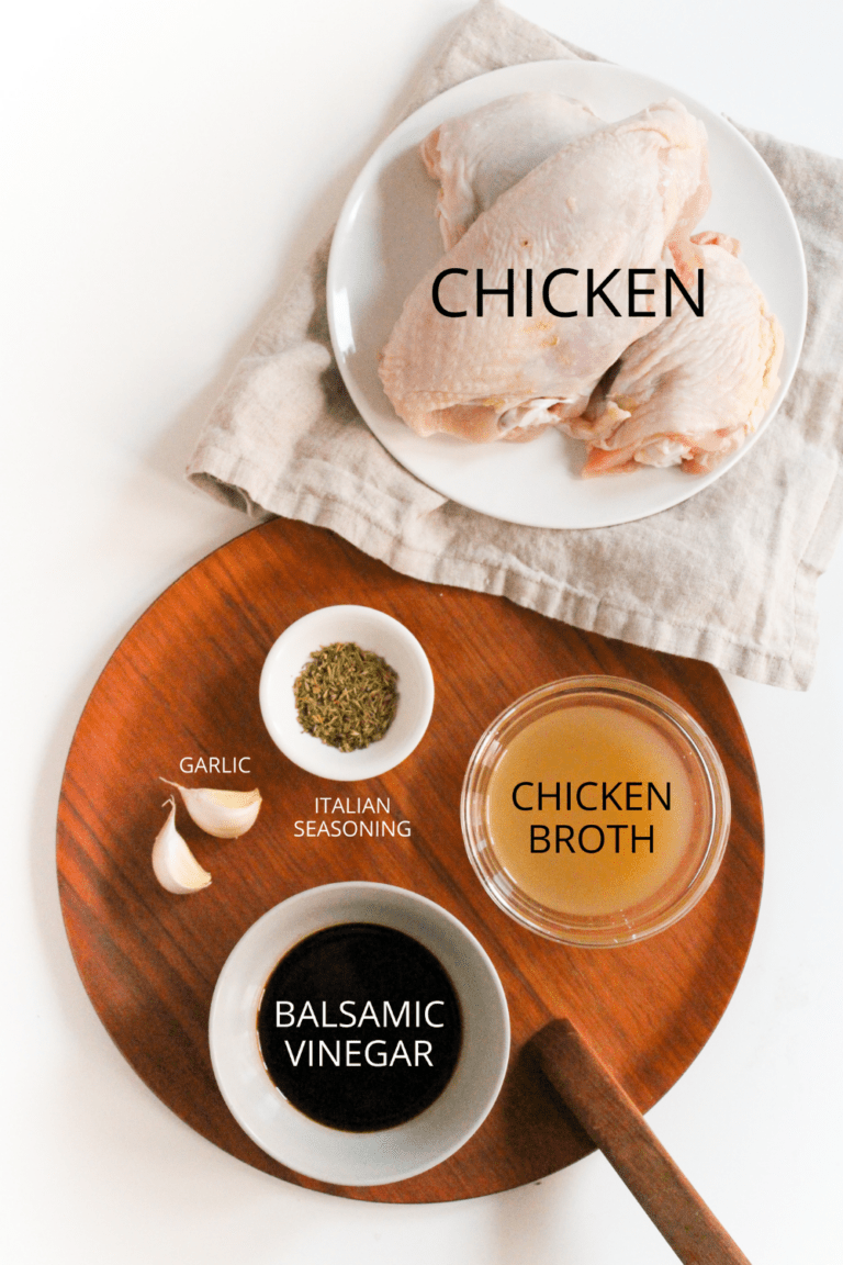 Tangy Crockpot Balsamic Chicken 10 Minute Prep Fannetastic Food