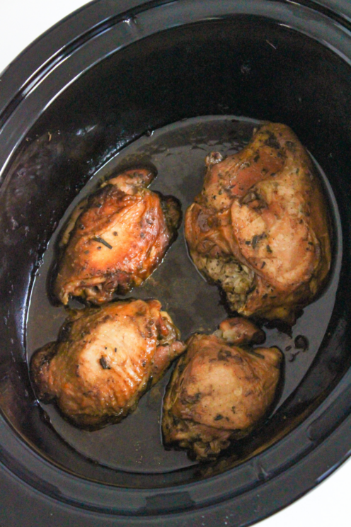 Tangy Crockpot Balsamic Chicken (10-Minute Prep) - fANNEtastic food