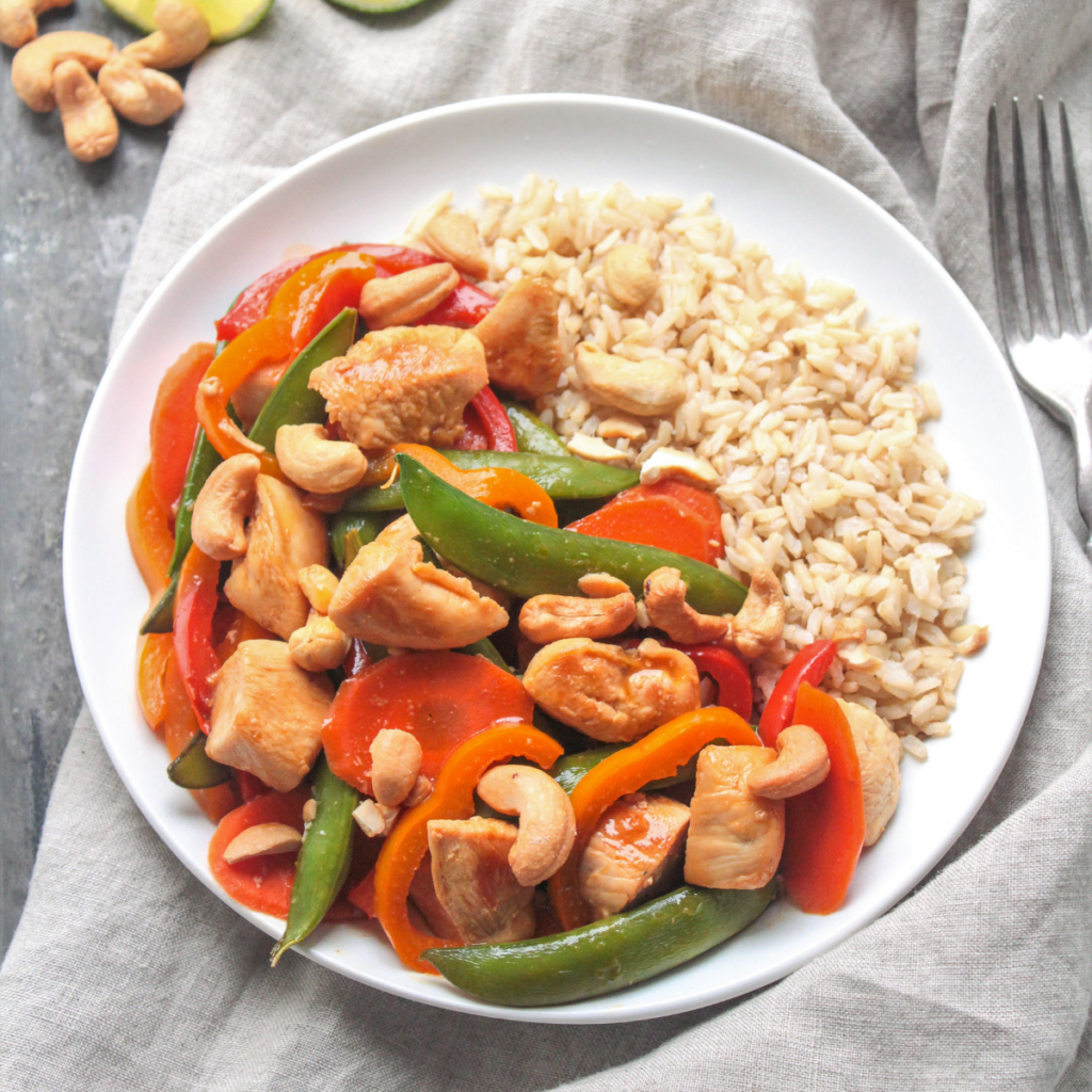 Teriyaki Chicken Stir Fry with Snap Peas (Easy & Healthy Sauce ...