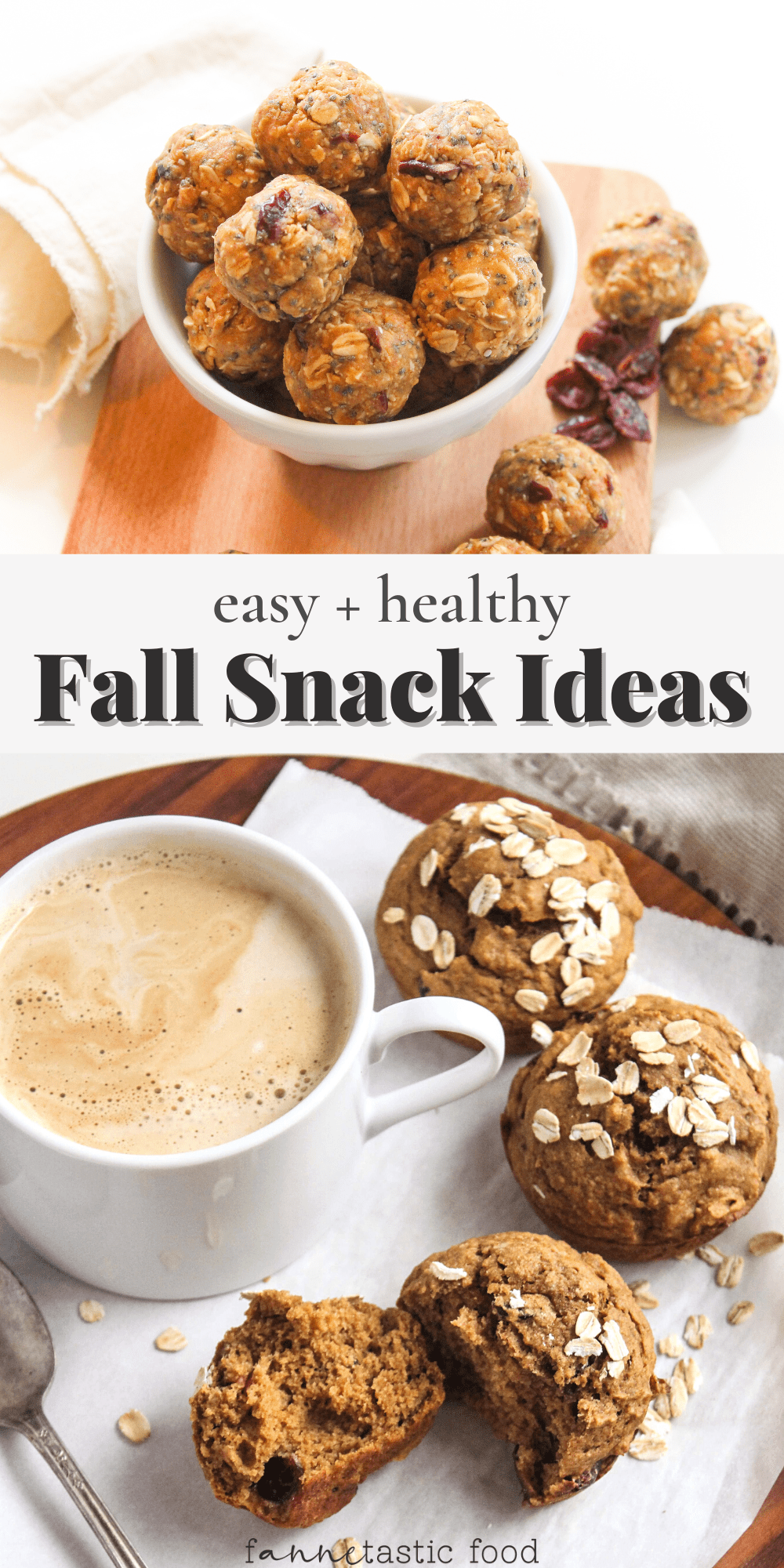 17 Healthy Fall Snacks to Make - fANNEtastic food