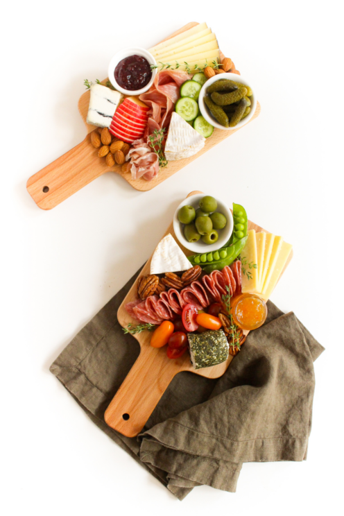 how to set up small charcuterie board