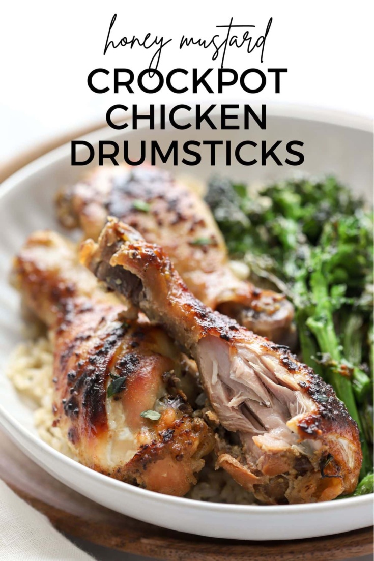 Slow Cooker Chicken Drumsticks Honey Mustard