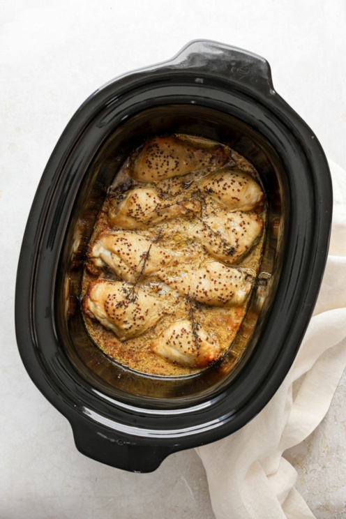 Slow Cooker Chicken Drumsticks (Honey Mustard)