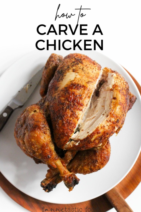 How to Carve a Chicken - fANNEtastic food