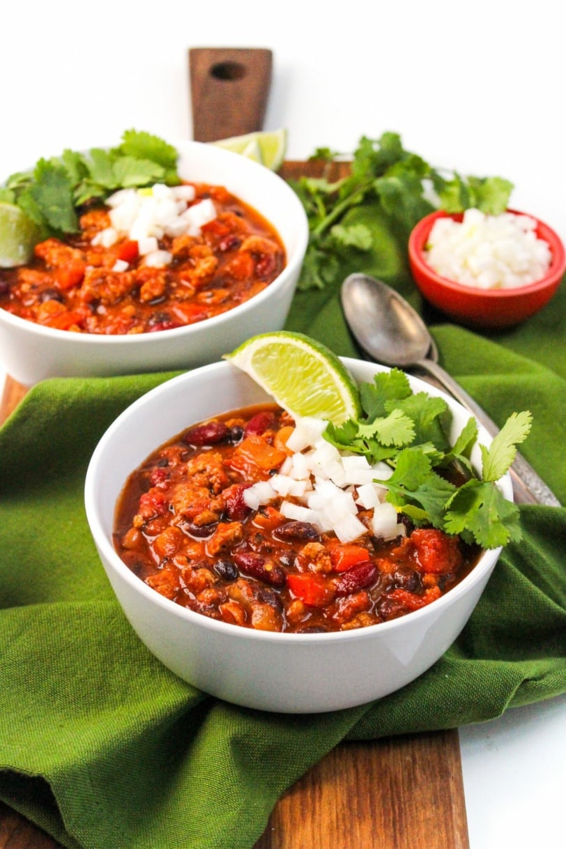 Crockpot Turkey Chili web story 1