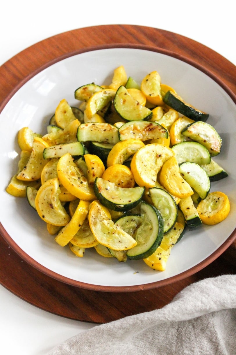 Oven Roasted Zucchini and Squash - fANNEtastic food