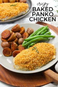 Oven Baked Panko Crusted Chicken (No Mayo & 10-Min Prep) - fANNEtastic food