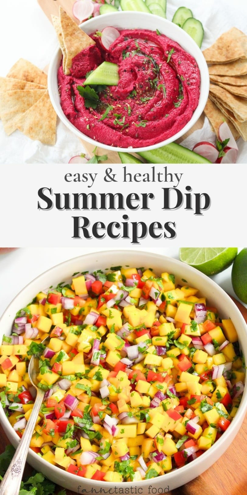 7 Easy Summer Dip Recipes - fANNEtastic food