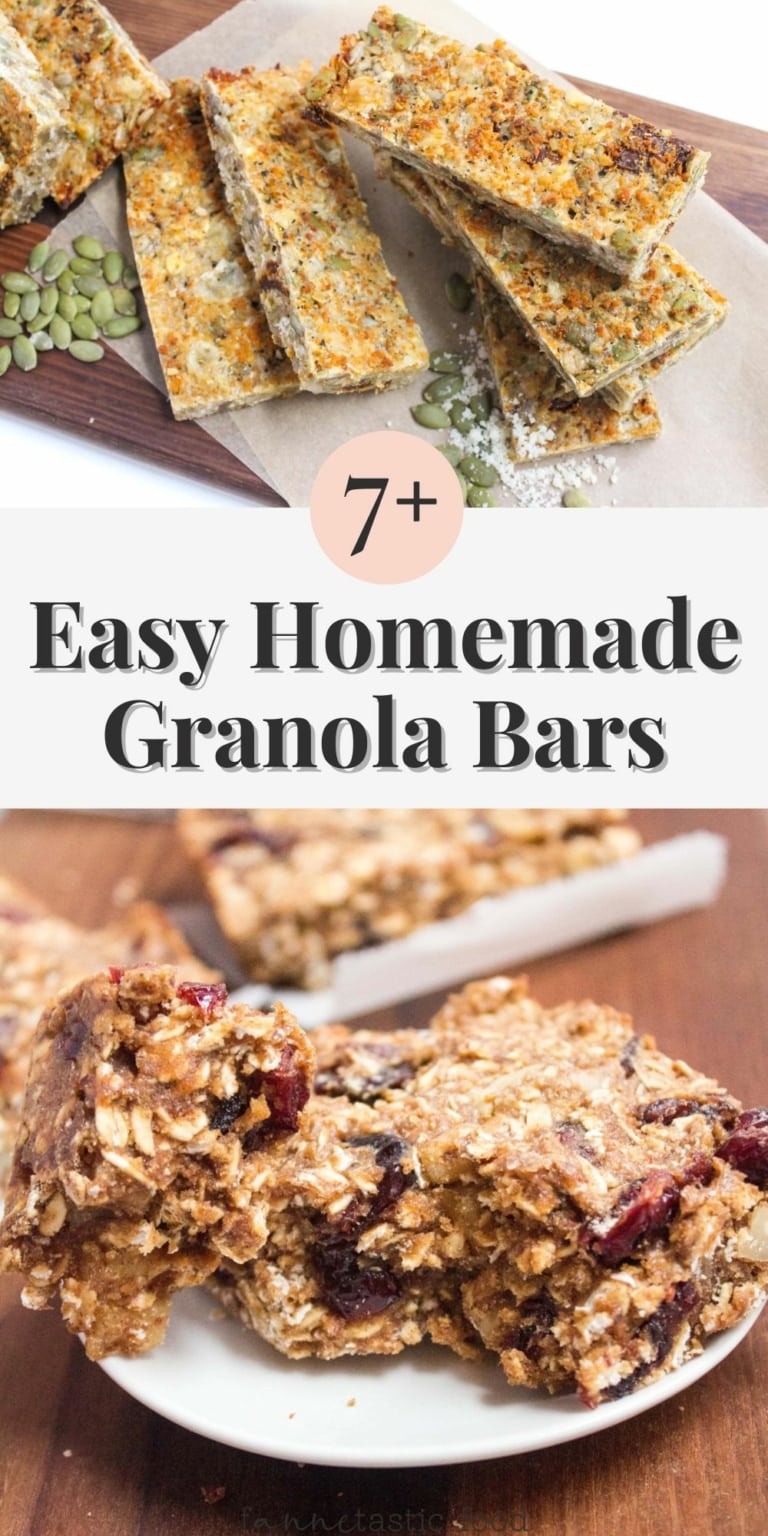 7 Easy Homemade Granola Bar Recipes - FANNEtastic Food