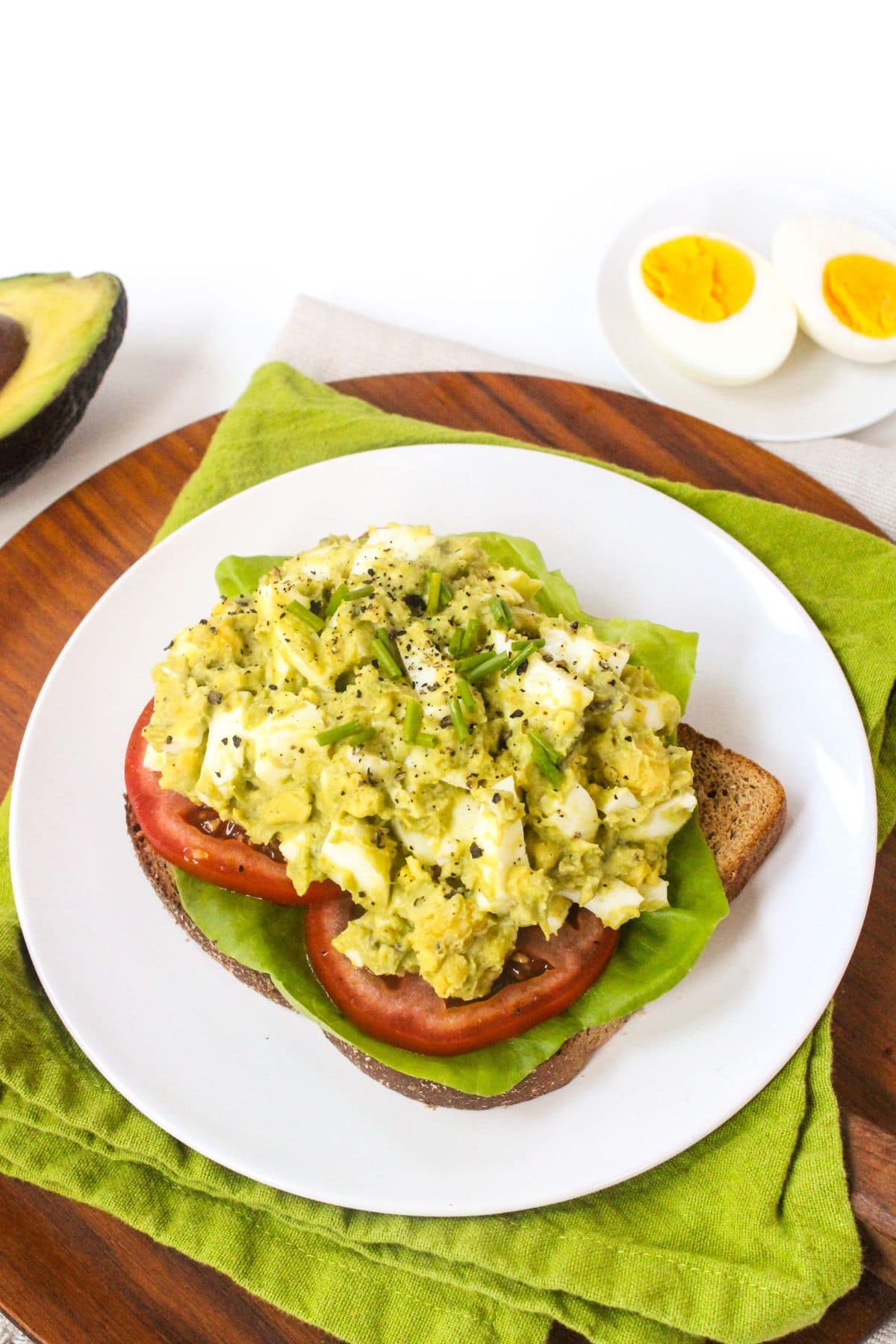 Easy Avocado Egg Salad