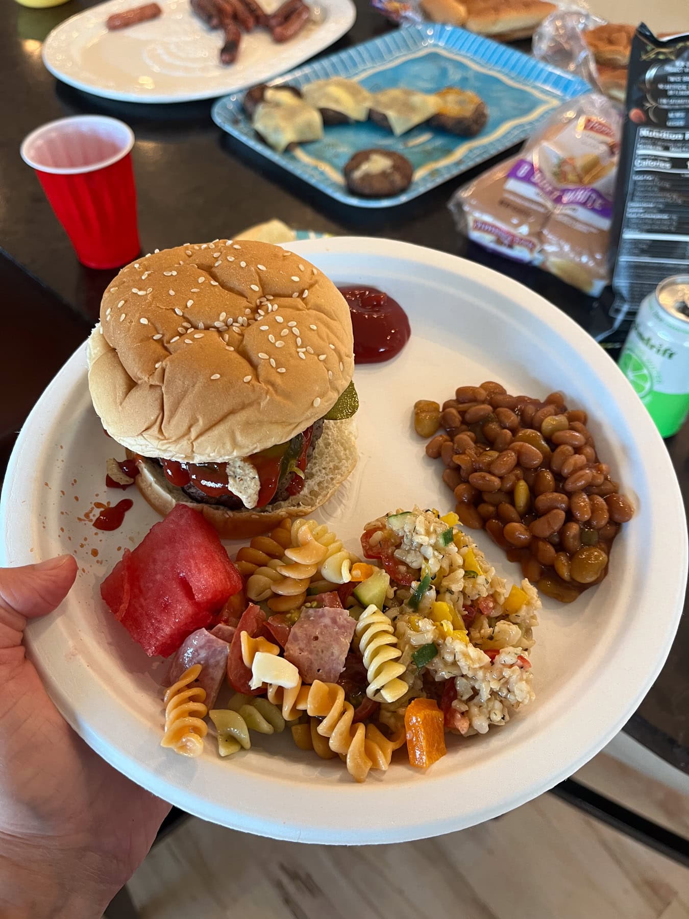 4th of july bbq spread