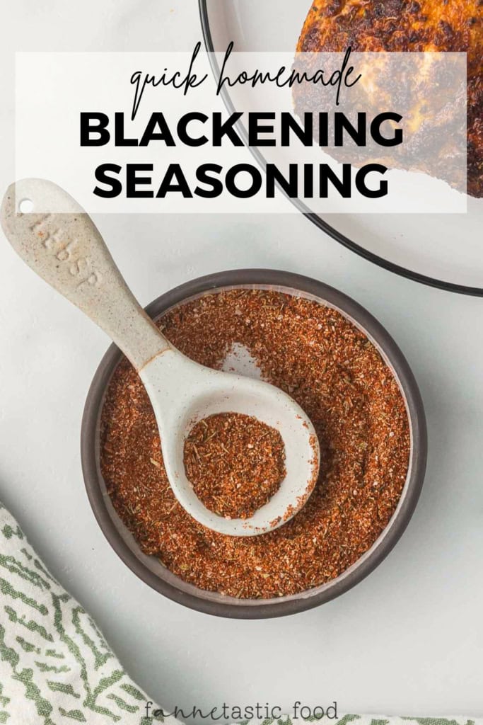 blackening seasoning in a small glass bowl